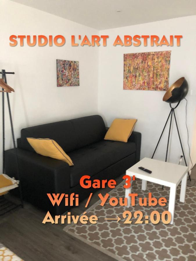 Studio L'Art Abstrait - Centre D'Agen- Gare 3' Apartment Exterior photo